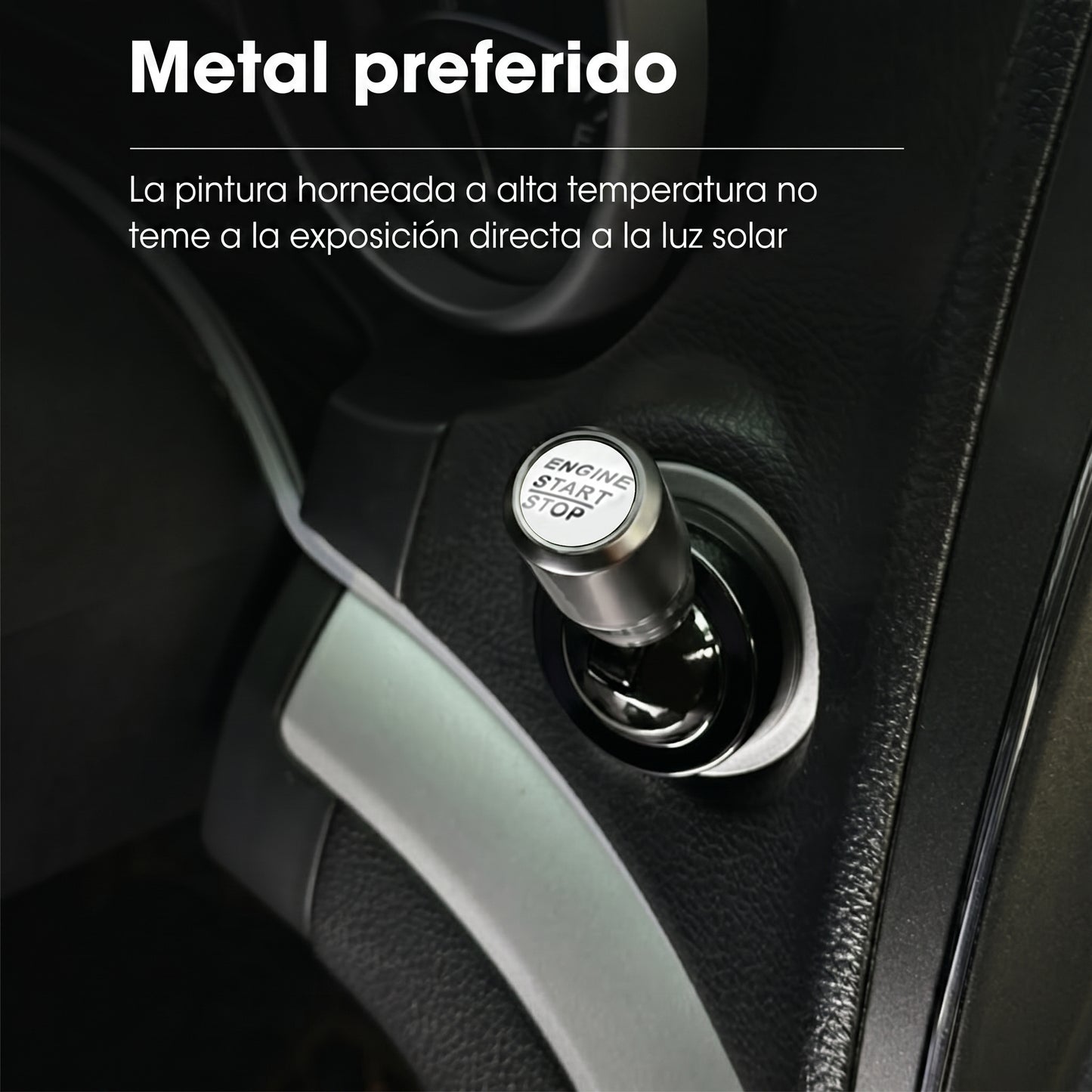 Botón de arranque de un solo toque para automóvil con palanca basculante